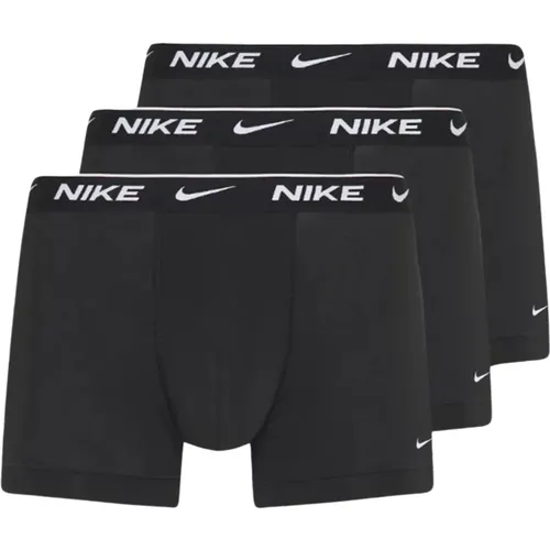 Schwarze Logo Boxershorts , Herren, Größe: L - Nike - Modalova