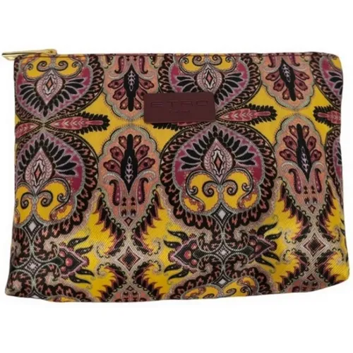 Clutches, female, , Size: ONE SIZE Patterned Medium Women's Pouch - ETRO - Modalova