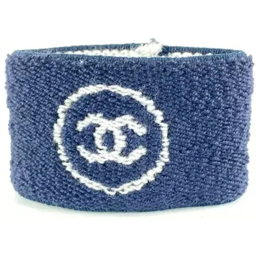 Pre-owned Jewellery, female, , Size: ONE SIZE Pre-owned Fabric Bracelet, Measurements: Length: 3 - Chanel Vintage - Modalova