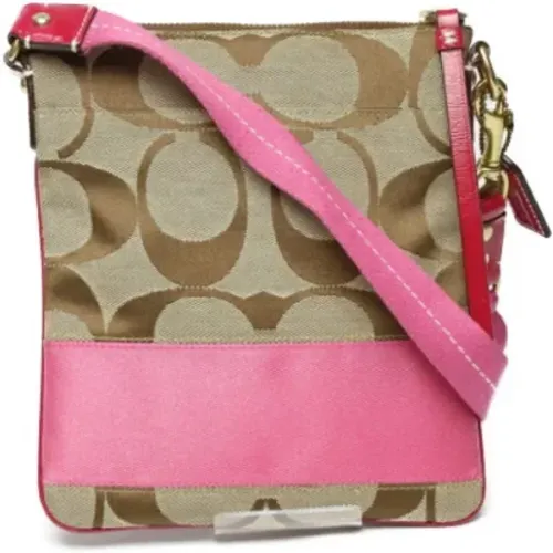 Pre-owned Cross Body Bags, female, , Size: ONE SIZE Pre-owned Fabric shoulder-bags - Coach Pre-owned - Modalova