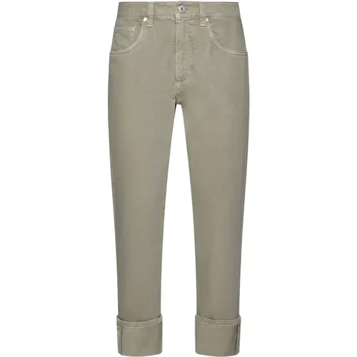 Jeans with Signature Details , female, Sizes: M, 2XS - BRUNELLO CUCINELLI - Modalova