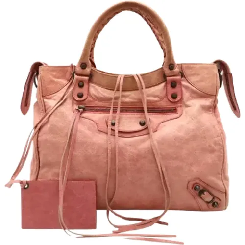 Pre-owned Tote Bags, female, , Size: ONE SIZE Pre-owned Leather balenciaga-bags - Balenciaga Vintage - Modalova