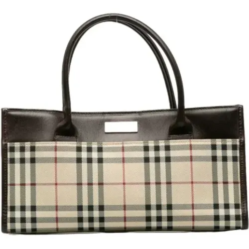 Pre-owned Fabric handbags , female, Sizes: ONE SIZE - Burberry Vintage - Modalova