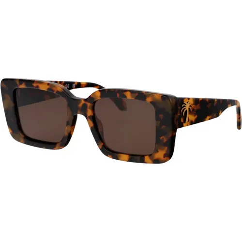 Sunglasses, unisex, , Size: 52 MM Stylish Dorris Sunglasses for Summer - Palm Angels - Modalova