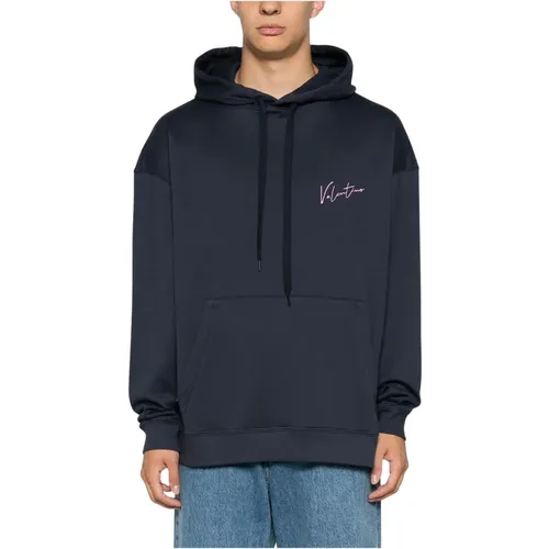 Hoodie with VLogo Print , male, Sizes: M, L - Valentino Garavani - Modalova