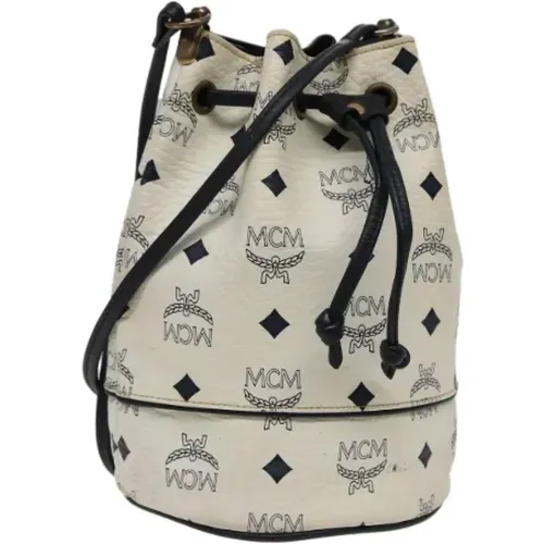 Pre-owned Bucket Bags, female, , Size: ONE SIZE Pre-owned Leather shoulder-bags - MCM Pre-owned - Modalova