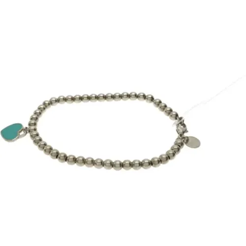 Pre-owned Jewellery, female, , Size: ONE SIZE Pre-owned Silver bracelets - Tiffany & Co. Pre-owned - Modalova