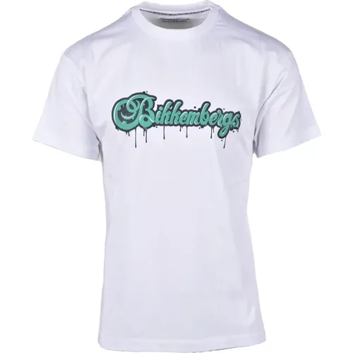 Baumwoll T-Shirt Bikkembergs - Bikkembergs - Modalova