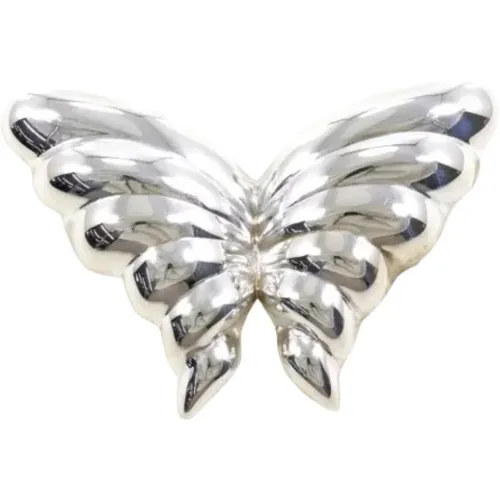 Pre-owned Jewellery, female, , Size: ONE SIZE Pre-owned Silver brooches - Tiffany & Co. Pre-owned - Modalova