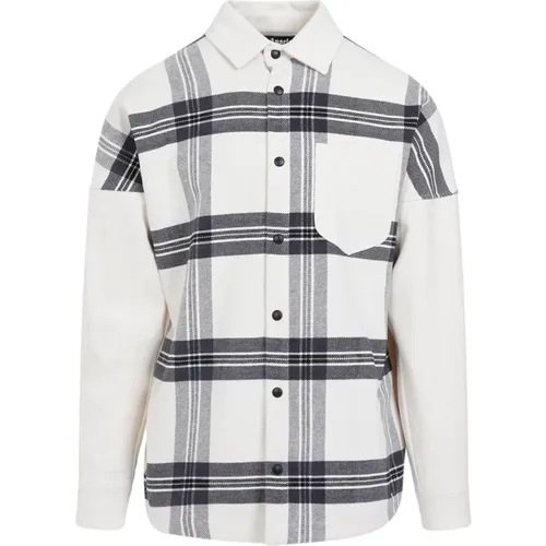 Checkered Shirt Stylish Men , male, Sizes: L, M, S - Palm Angels - Modalova