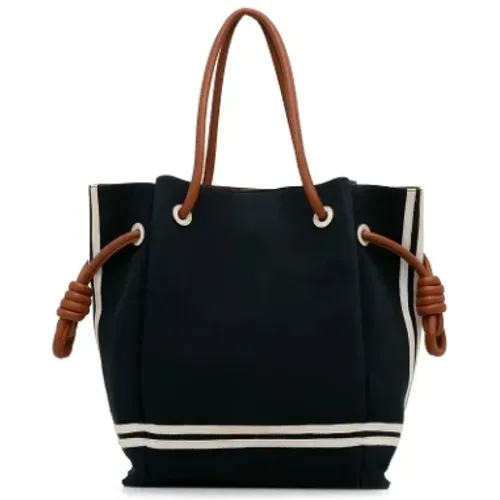 Pre-owned Tote Bags, female, , Size: ONE SIZE Pre-owned Canvas shoulder-bags - Loewe Pre-owned - Modalova