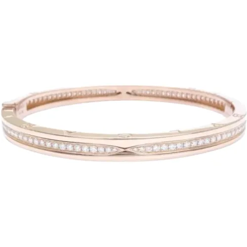 Pre-owned Jewellery, female, , Size: ONE SIZE Pre-owned Rose Gold bracelets - Bvlgari Vintage - Modalova