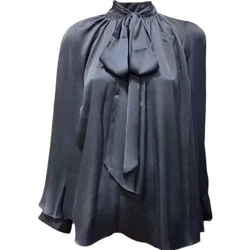 Blouses, female, , Size: S Satin Blouse - Rotate Birger Christensen - Modalova