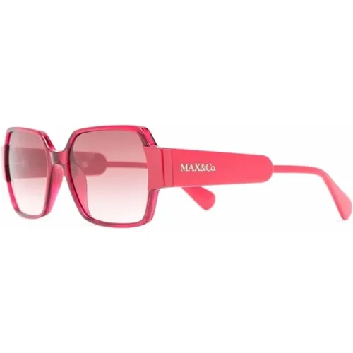 Mo0051S 66T Sunglasses , female, Sizes: 54 MM - Max & Co - Modalova