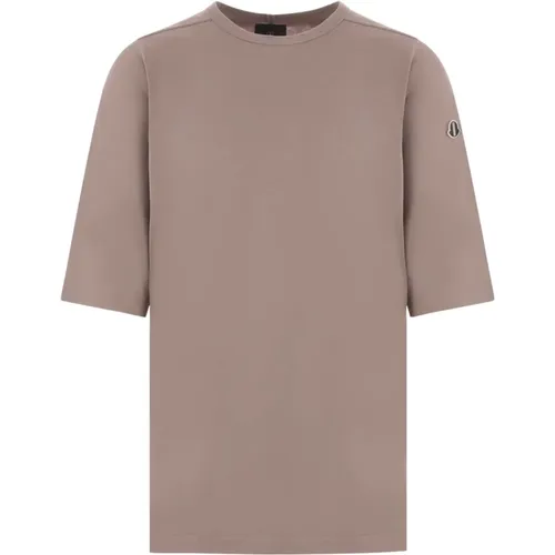 Oversize T-shirt Rick Owens Dust , Herren, Größe: M - Moncler - Modalova