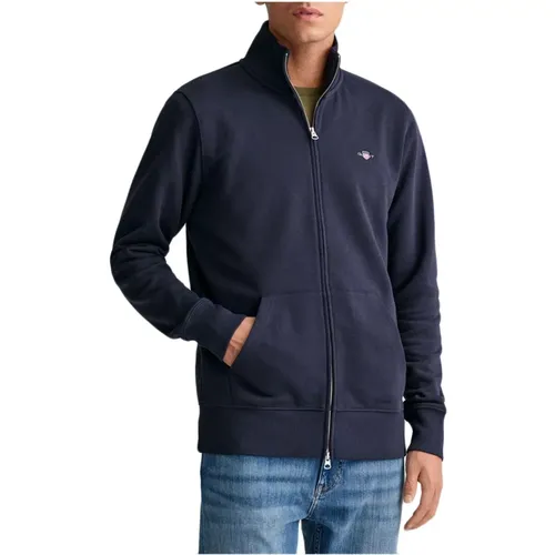 Full Zip Sweatshirt , male, Sizes: S, XL - Gant - Modalova