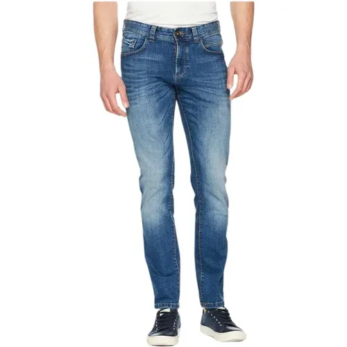 Straight Leg Jeans , Herren, Größe: W40 L32 - camel active - Modalova