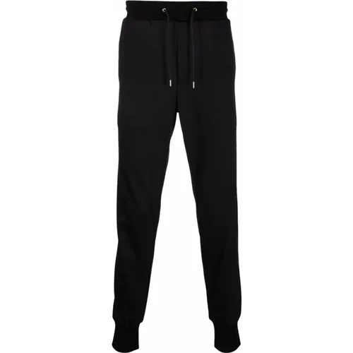 Sweatpants, male, , Size: L Wool Trousers with Stripe Detailing - PS By Paul Smith - Modalova