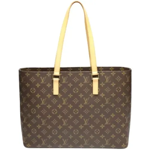 Pre-owned Tote Bags, female, , Size: ONE SIZE Pre-owned Canvas louis-vuitton-bags - Louis Vuitton Vintage - Modalova