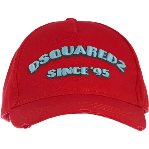 Caps, male, , Size: ONE SIZE Baseball HAT - Dsquared2 - Modalova