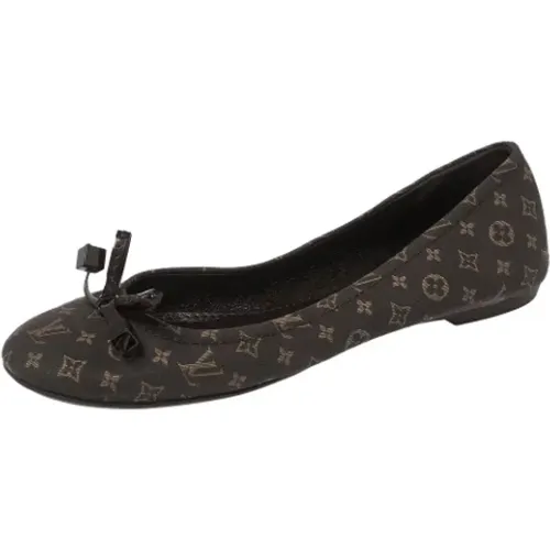 Pre-owned Canvas flats , female, Sizes: 3 1/2 UK - Louis Vuitton Vintage - Modalova