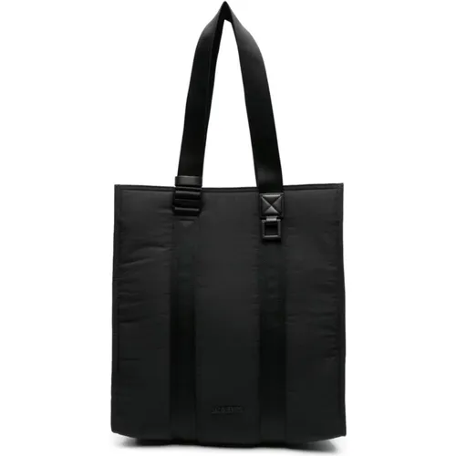 Tote Bags, male, , Size: ONE SIZE Tote Bag with Logo Design - Jacquemus - Modalova