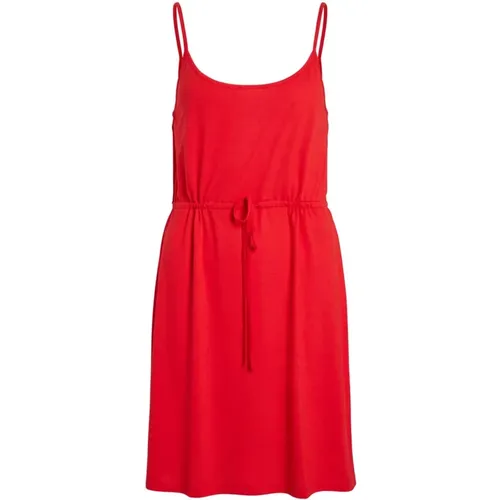 Vila, Kleid Red, Damen, Größe: M - Vila - Modalova