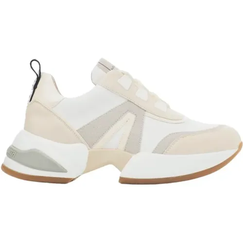 Moderne Weiß Gold Marmor Sneaker - Alexander Smith - Modalova