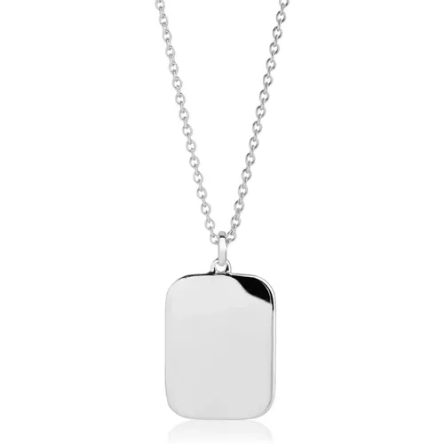 Quadratisches Einfaches Halskette , Damen, Größe: M - Sif Jakobs Jewellery - Modalova