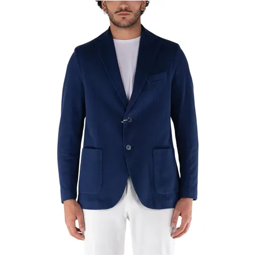 Garment Dyed Oxford Jacke , Herren, Größe: M - Circolo 1901 - Modalova