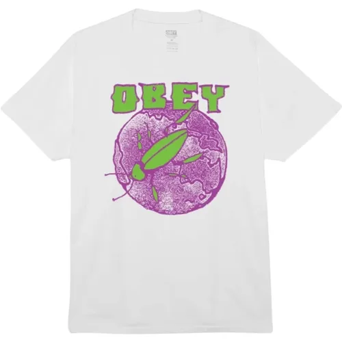 Bedrucktes T-Shirt Obey - Obey - Modalova