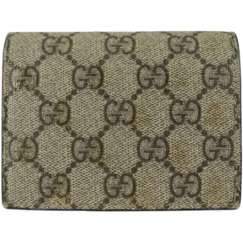 Pre-owned Canvas wallets , unisex, Sizes: ONE SIZE - Gucci Vintage - Modalova