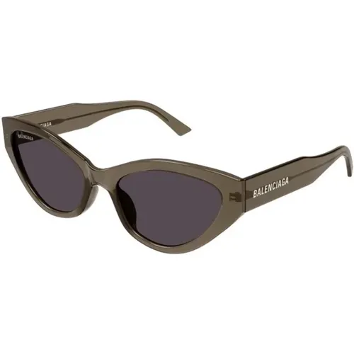 Frame Grey Lens Sunglasses , female, Sizes: 57 MM - Balenciaga - Modalova