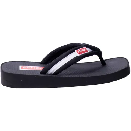 Elegant Flip Flop Mules , female, Sizes: 6 UK, 5 UK, 8 UK, 7 UK, 3 UK, 4 UK - Kenzo - Modalova