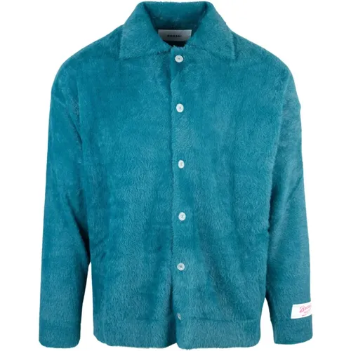 Clear Polo Sweater , male, Sizes: L, S, M - Bonsai - Modalova