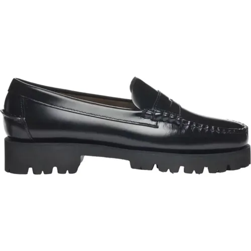 Loafers, female, , Size: 9 US Leather Moccasins - Sebago - Modalova