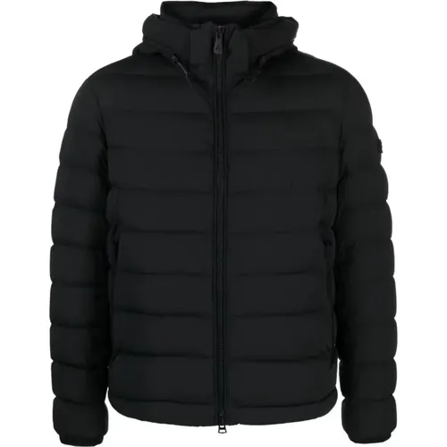 Schwarze Boggs NS 02 Jacke , Herren, Größe: M - Peuterey - Modalova