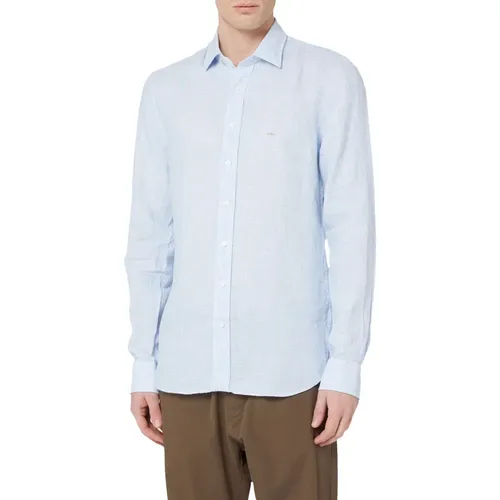 Klassisches Blaues Hemd für Männer , Herren, Größe: XL - Michael Kors - Modalova