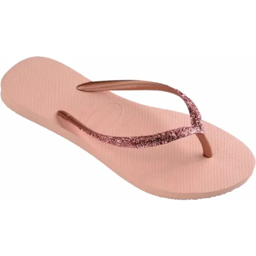 Glitter II Flip Flops , Damen, Größe: 37 EU - Havaianas - Modalova