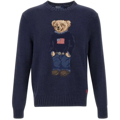 Polo Sweaters , male, Sizes: XL, 2XL - Ralph Lauren - Modalova
