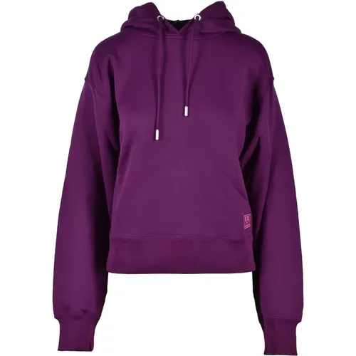 Cozy Violet Sweatshirt , female, Sizes: S - Diesel - Modalova