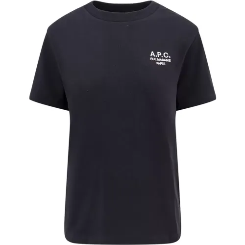 T-Shirts, female, , Size: M Standard Rue Madame T-shirt - A.p.c. - Modalova