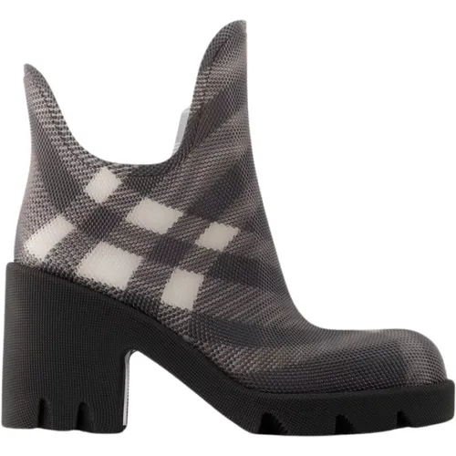 Leather Ankle Boots - Others , female, Sizes: 7 UK, 6 UK, 3 UK, 5 UK, 2 UK - Burberry - Modalova