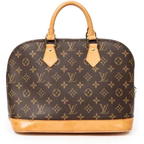 Pre-owned Coated canvas handbags , female, Sizes: ONE SIZE - Louis Vuitton Vintage - Modalova