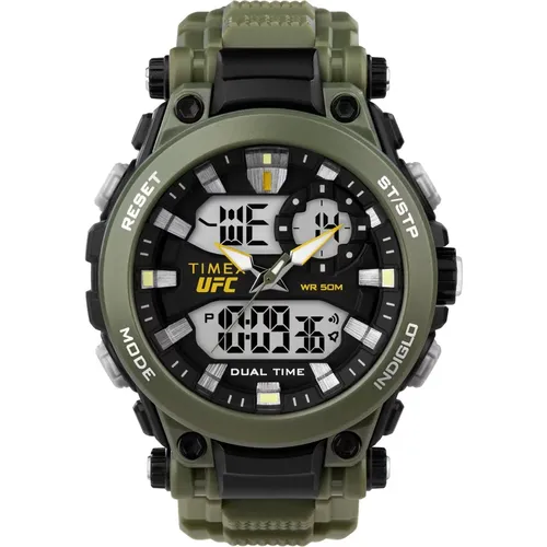 Watches, male, , Size: ONE SIZE UFC Impact Analog-Digital Watch - Timex - Modalova