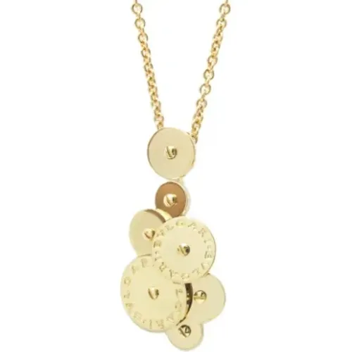 Pre-owned Jewellery, female, , Size: ONE SIZE Pre-owned Gold necklaces - Bvlgari Vintage - Modalova