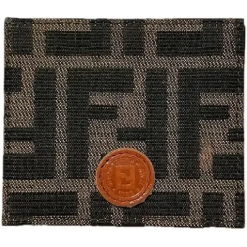 Pre-owned Wallets, female, , Size: ONE SIZE Pre-owned Fabric wallets - Fendi Vintage - Modalova