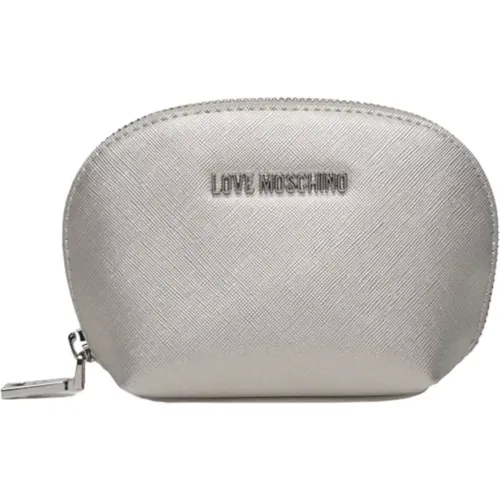 Toilet Bags, female, , Size: ONE SIZE Stylish Women's Beauty Case - Love Moschino - Modalova