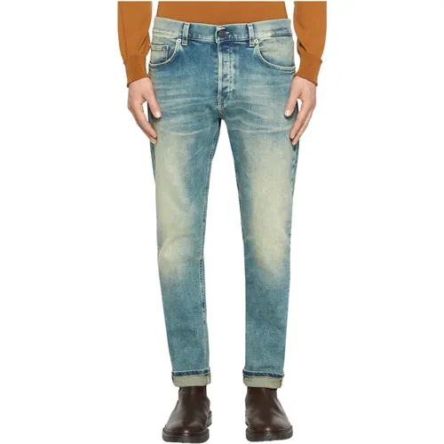 Stylische Denim Jeans , Herren, Größe: W31 - Dondup - Modalova