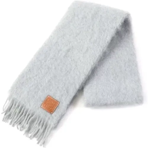 Pre-owned Scarves, female, , Size: ONE SIZE Pre-owned Wool scarves - Loewe Pre-owned - Modalova